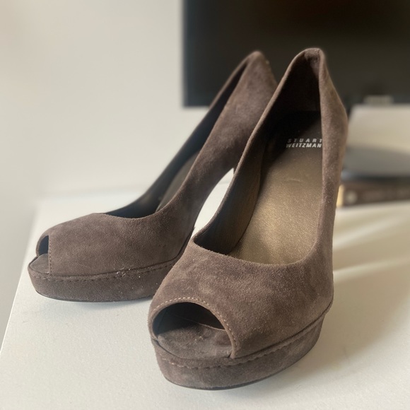 NWT & Box Stuart Weitzman Platform Heels - Picture 8 of 8